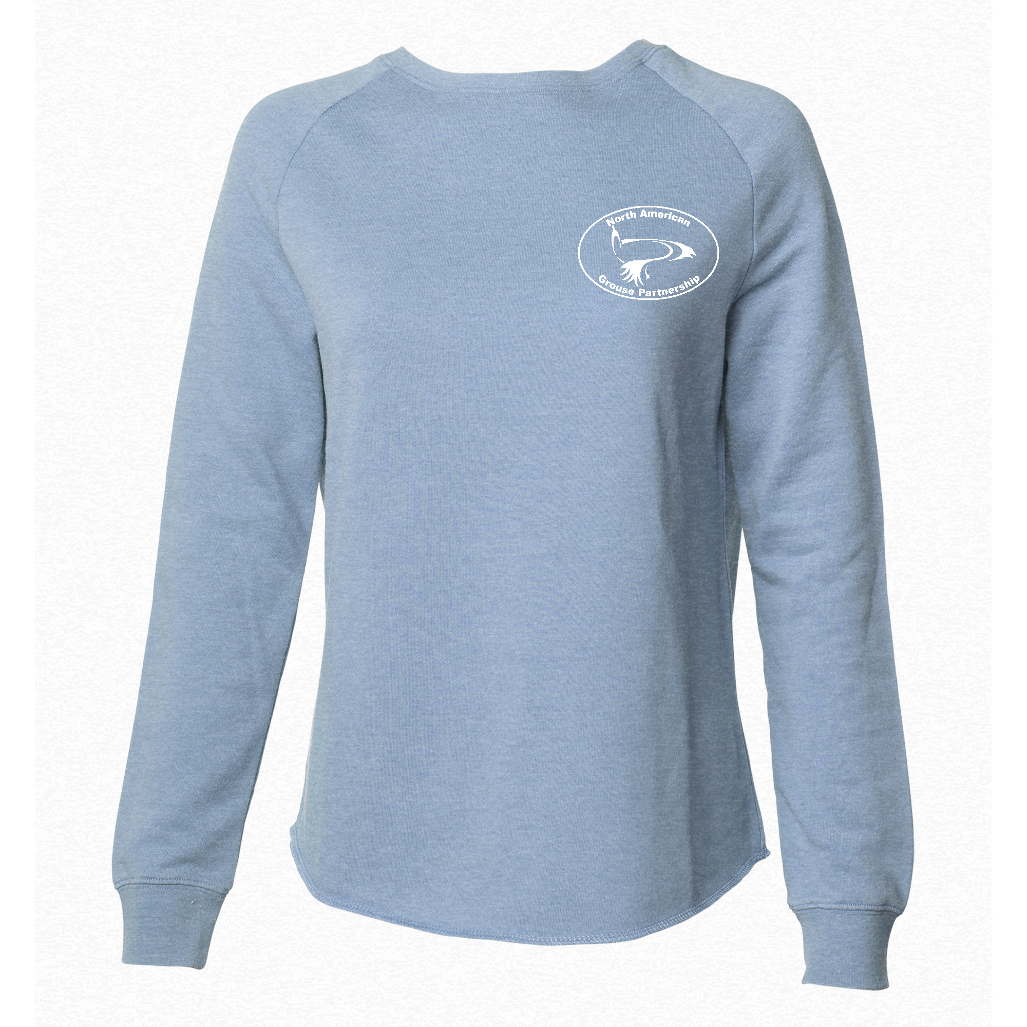 Womens Small Misty Blue Style_Sweatshirt