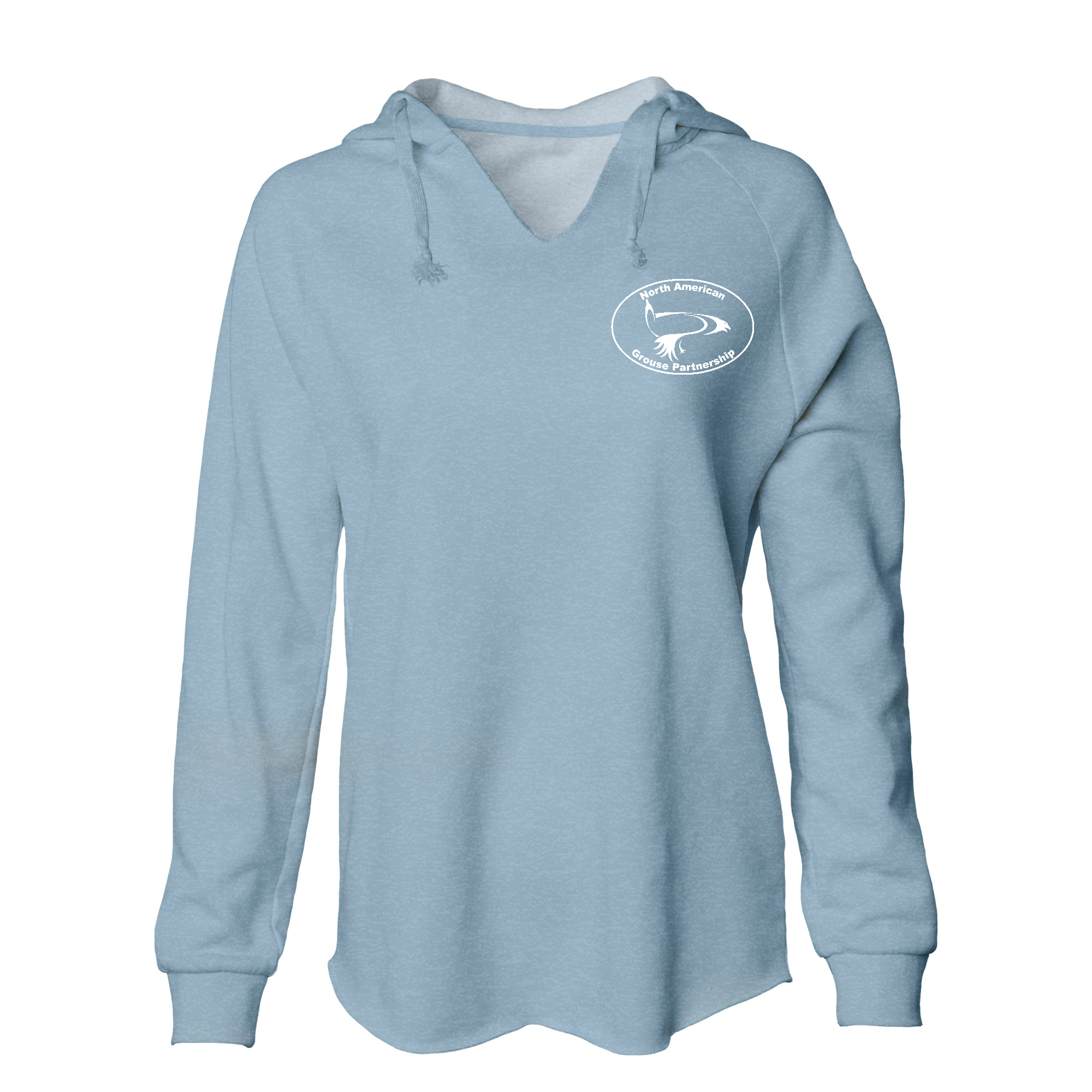 Womens Small Misty Blue Style_Hoodie