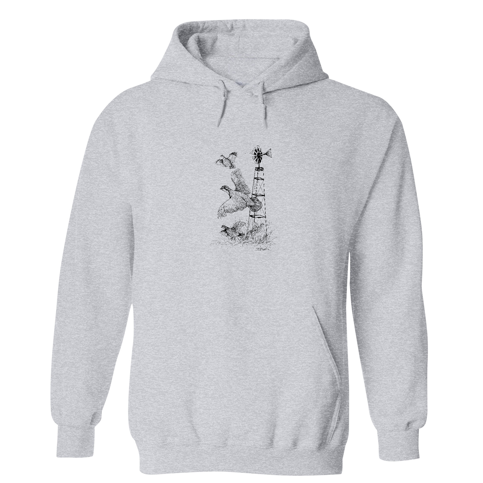 Mens 2X-Large Grey Heather Style_Hoodie