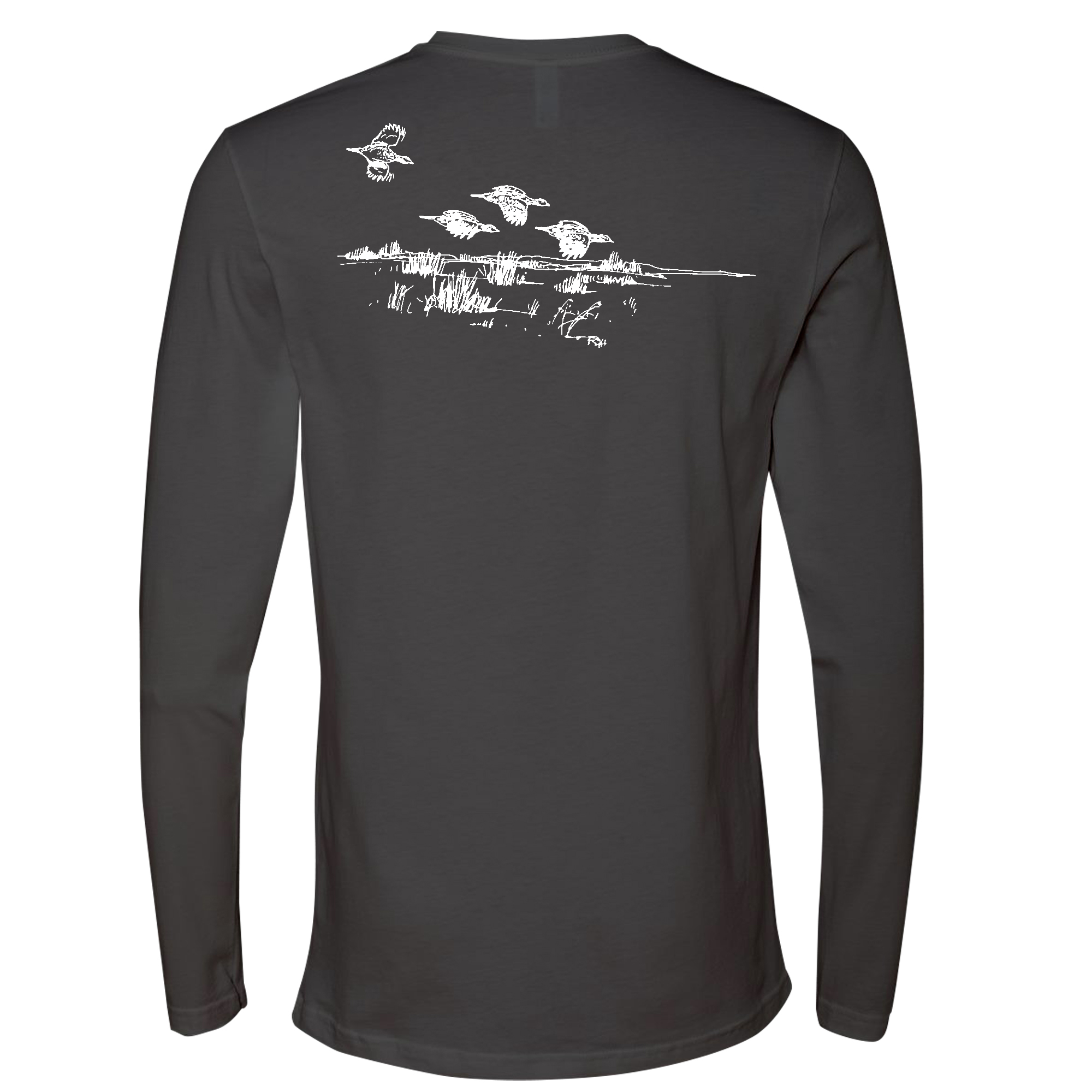 Mens Medium Charcoal Style_Long Sleeve