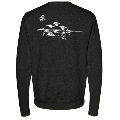 Mens Medium Charcoal Heather Style_Sweatshirt