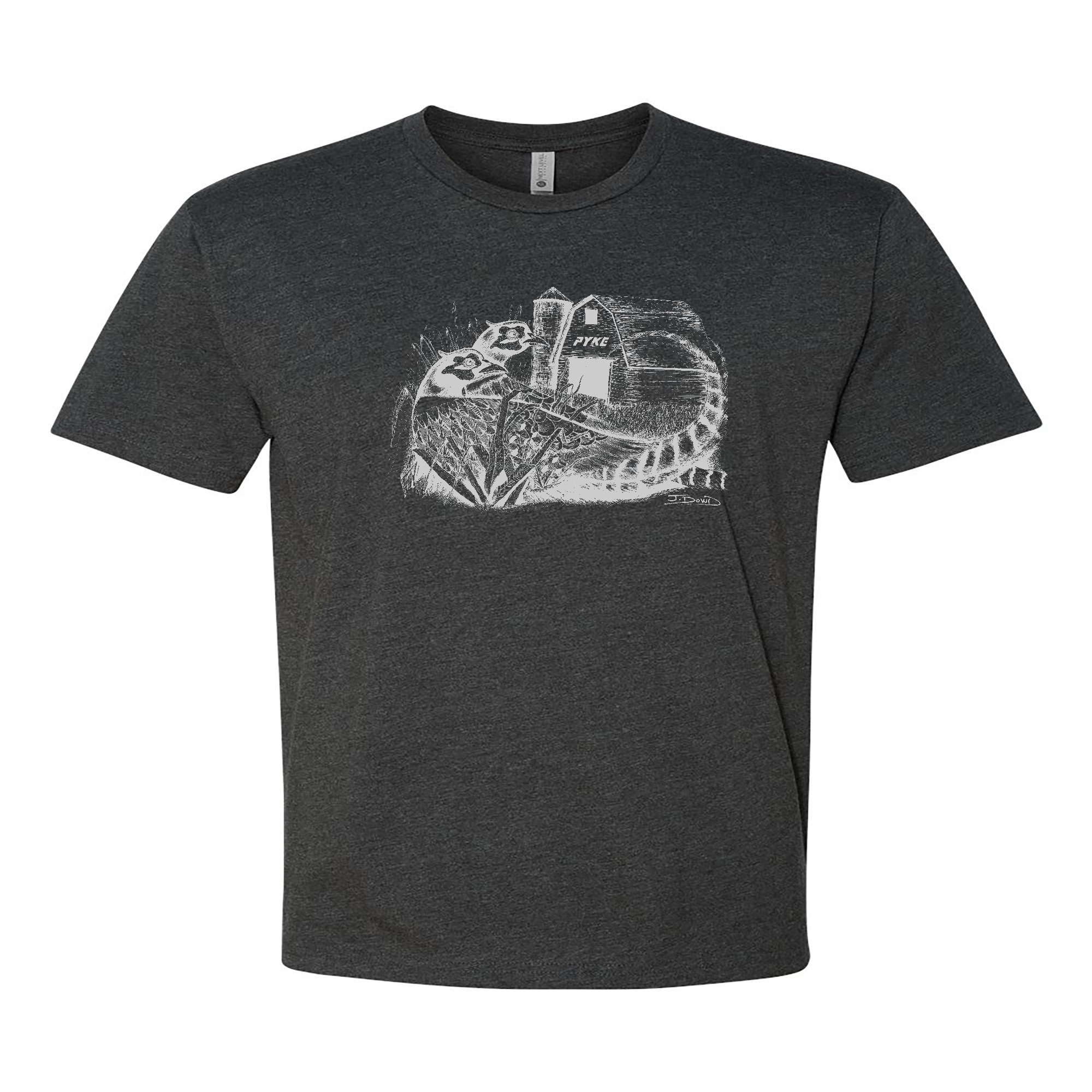 Mens 2X-Large CHARCOAL T-Shirt