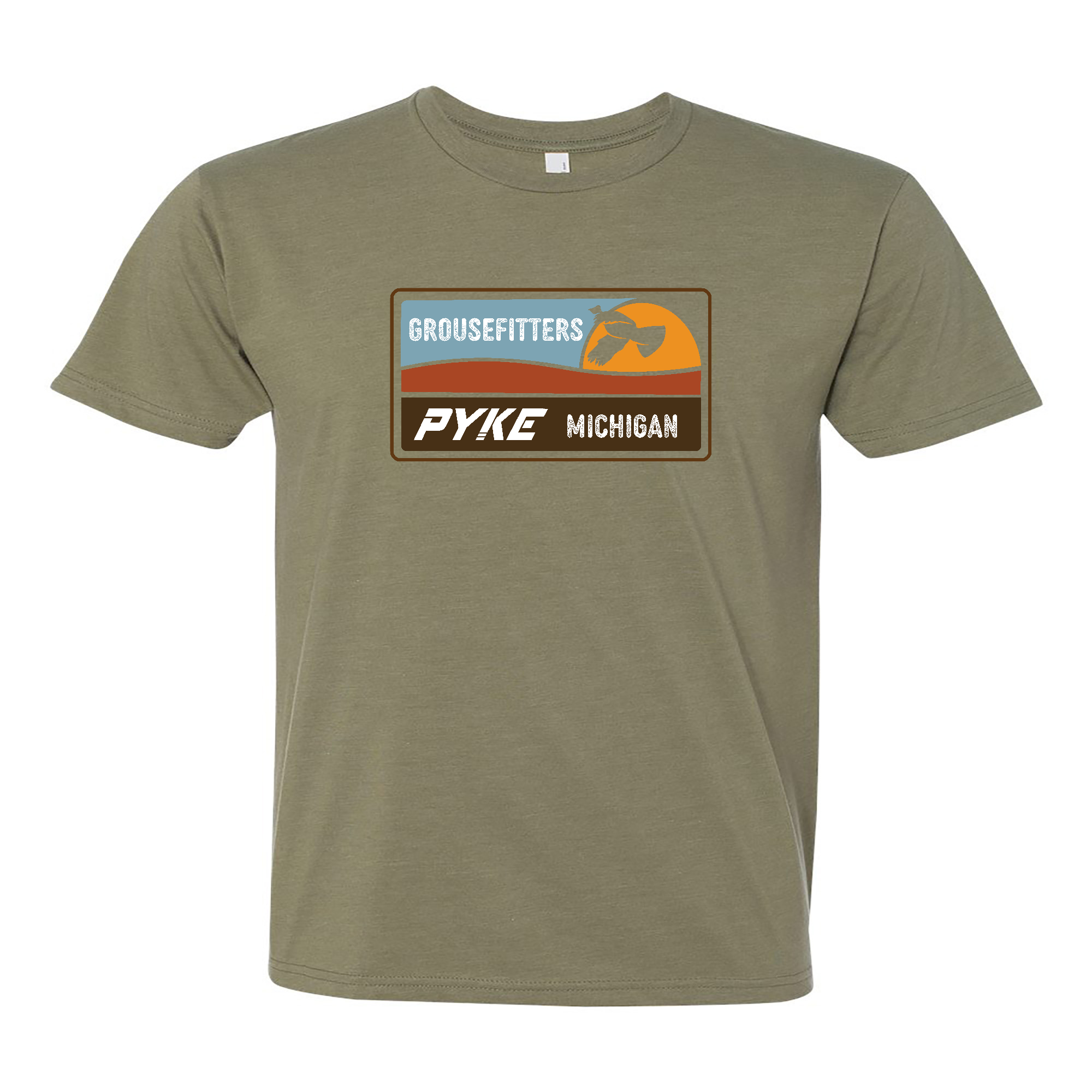 Mens 2X-Large LIGHT_OLIVE T-Shirt