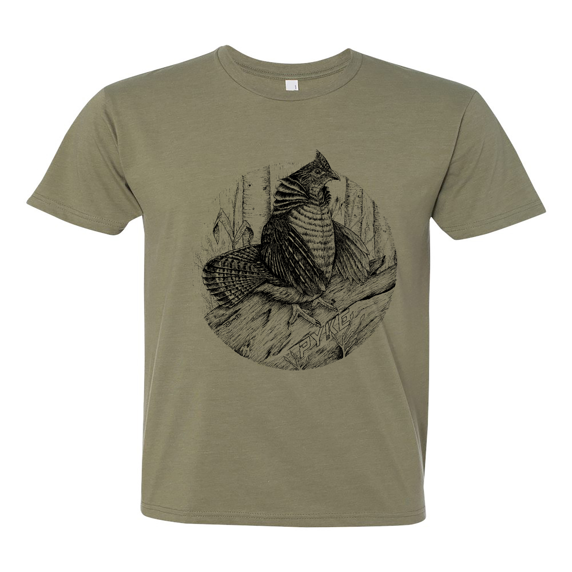 Mens 2X-Large LIGHT_OLIVE T-Shirt